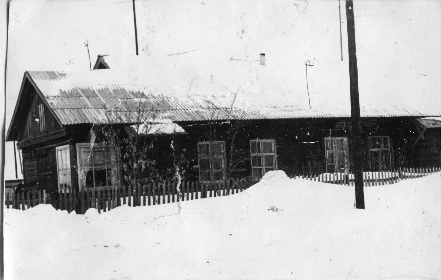 Здание школы 1951год